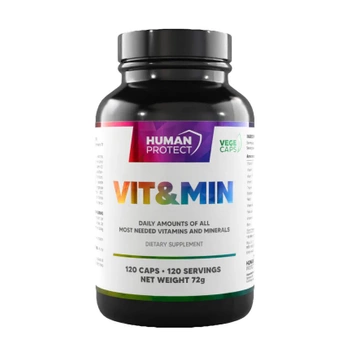 Human Protect VIT&MIN Vitamin&Minerals - 120vcaps.