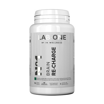 Lab One Brain Re-Charge 90kaps. Pamięć Koncentracja