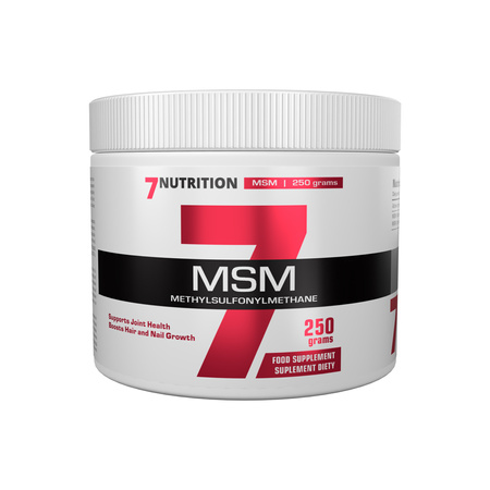 7Nutrition MSM - 250g Siarka organiczna Stawy i kości