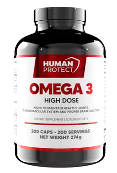 Human Protect Omega 3 High Dose - 200softgels