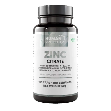 Human Protect Zinc Citrate 15mg - 100vcaps.