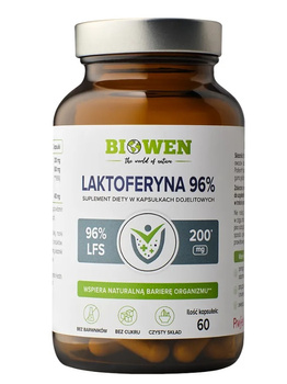 Biowen Laktoferyna 96% 60 kapsułek