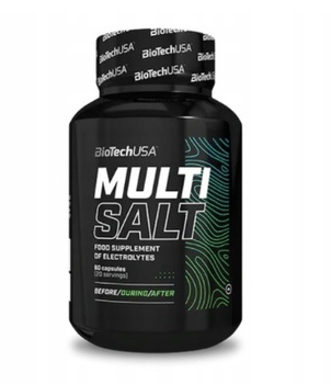 BioTech MultiSalt 60kaps. Elektrolity Sól