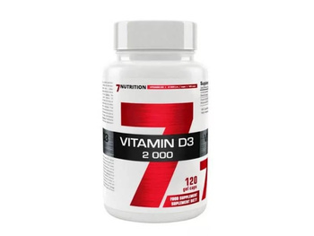 7Nutrition Vitamin D3 2000 - 120kaps.