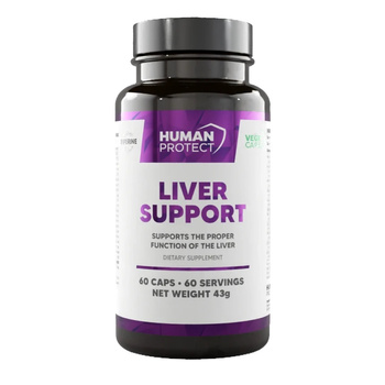 Human Protect Liver Support - 60kaps. Ochrona i regeneracja Twojej wątroby