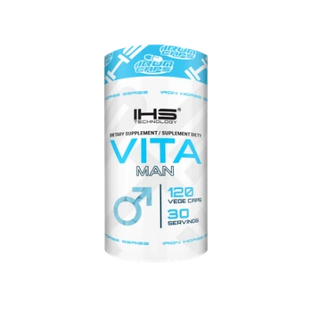 IHS Vita Man Multivitamin 120 vcaps. KOMPLEKS WITAMIN DLA MĘŻCZYZN