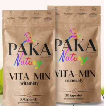 Paka Natury VITA-MIN Witaminy i Minerały 30+30 kaps.