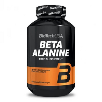 BioTech Beta Alanine 90kaps. Beta alanina 