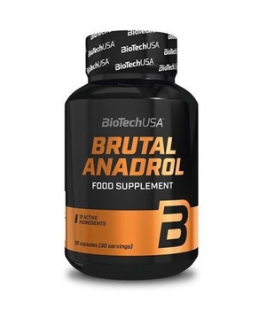 BioTech Brutal Anadrol 90kaps. Booster testosteronu
