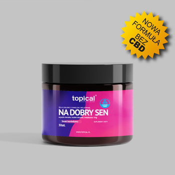 Topical Żelki z chmielem i melatoniną – NA DOBRY SEN 30 szt. 