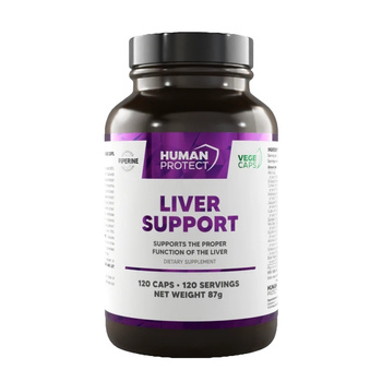 Human Protect Liver Support - 120kaps. Ochrona i regeneracja Twojej wątroby