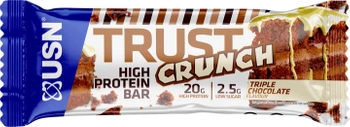 USN TRUST Crunch Bar 60g - Triple Chocolate