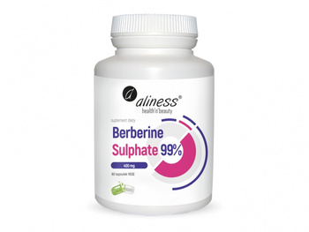 Aliness Berberine Sulphate 99% 400mg - 60vkaps.