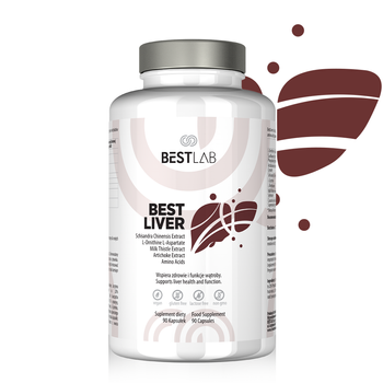 Best Lab Best Liver - 90 kaps.  Twoje wsparcie dla zdrowej wątroby