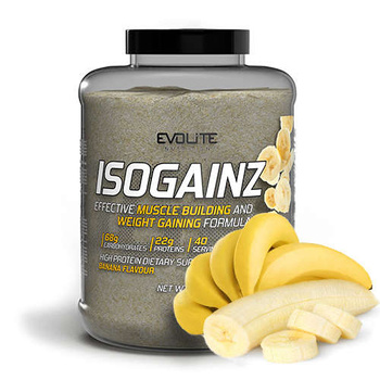 Evolite IsoGainz 4000g - Banan Gainer 