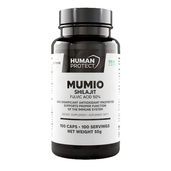 Human Protect Mumio Shilajit 400mg - 100vkaps.