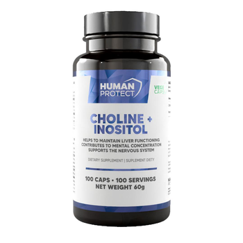 Human Protect Choline + Inositol - 100vkaps.