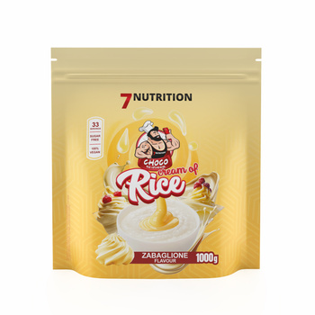 7Nutrition Cream of Rice - 1kg Pyszny i pożywny kleik ryżowy