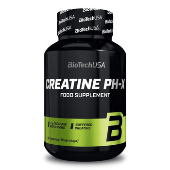 BioTech Creatine pH-X 90kaps. Buforowana Kreatyna 