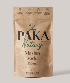 Paka Natury Maślan sodu Na jelita 60 kaps.