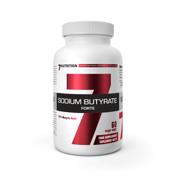 7Nutrition Sodium Butyrate FORTE 600mg - 60vcaps.