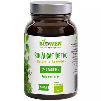 Biowen BIO Algae Detox 500 mg – 240 tabletek