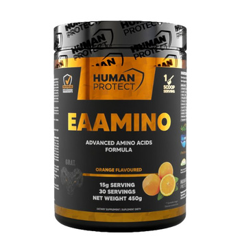 Human Protect EAAmino 450 g - Pomarańczowy Aminokwasy 