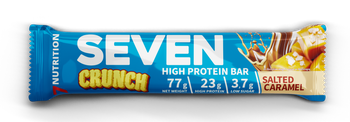 7Nutrition SEVEN Crunch Protein Bar 77g - Słony Karmel