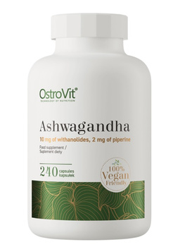 OstroVit Ashwagandha 240 kapsułek Zdrowy sen