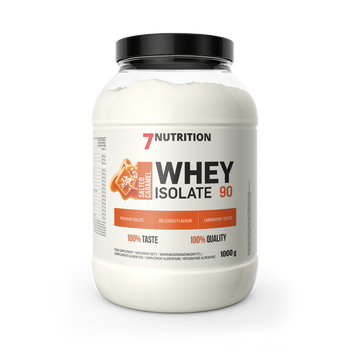 7Nutrition Whey Isolate 90 1kg - Słony karmel Białko Izolat WPI