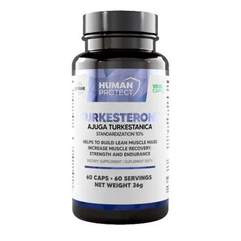 Human Protect Turkesterone 500mg - 60vcaps.