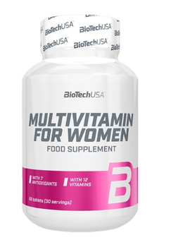 BioTech Multivitamin for Women 60tab. Witaminy dla Kobiet