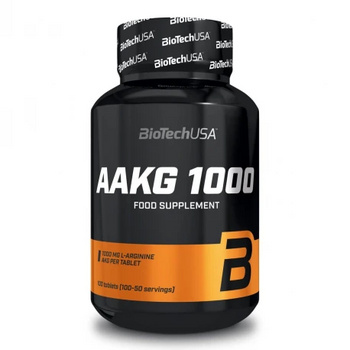 BioTech AAKG 1000mg 100tab. Arginina 
