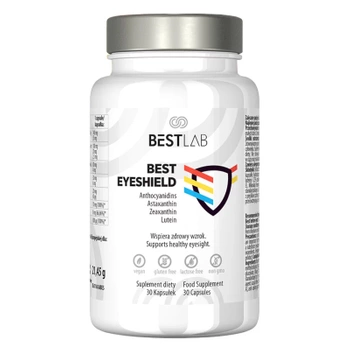 Best Lab Best Eyeshield - 30kaps. Wsparcie dla zdrowia oczu
