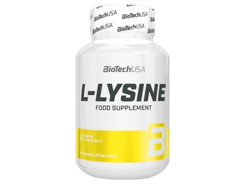 BioTech L-Lysine 90kaps. L-Lizyna 