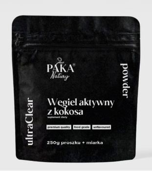 Paka Natury Węgiel aktywny z kokosa w proszku 250g 