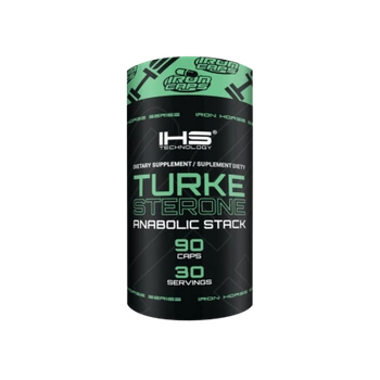 IHS Turkesterone 90 kaps. BOOSTER TESTOSTERTONU MASA MIĘŚNIOWA