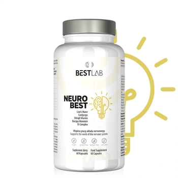 Best Lab NeuroBest Pro - 60vcaps. Poprawa pamięci i koncentracji