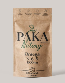 Paka Natury Omega 3-6-9 1000 mg  ALA, EPA, DHA