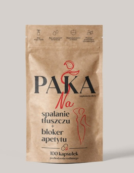 Paka Natury Na spalanie tłuszczu + bloker apetytu 100 kaps.