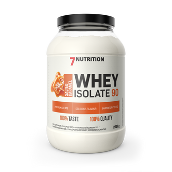 7Nutrition Whey Isolate 90 2kg - Słony karmel Białko Izolat WPI