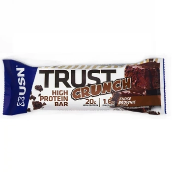 USN TRUST Crunch Bar 60g - Fudge Brownie