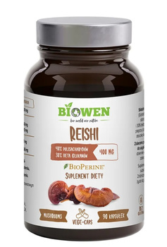 Biowen Reishi 90 kapsułek Adaptogeny 