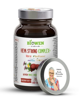 Biowen Hepa Strong Complex+ 90 kapsułek Zdrowa Wątroba
