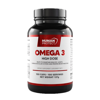 Human Protect Omega 3 High Dose - 100 softgels