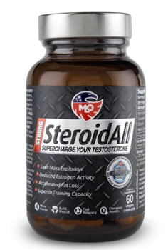 MLO Nutrition Steroid All: Ekdysteron 400mg + Turkesteron 200mg 60 kaps.