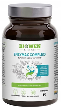 Biowen Enzyma Complex+ 90 kaps. Twoje trawienie w doskonałej formie 