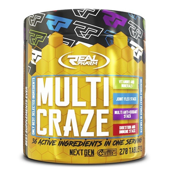 Real Pharm Multi Craze - 270tab.