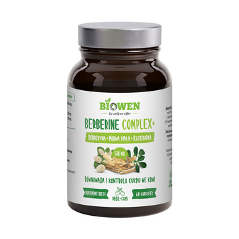 Biowen Berberine Complex+ 510 mg – 60 kapsułek