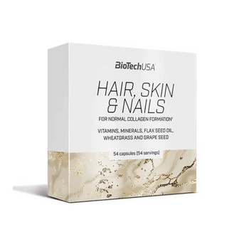 BioTech Hair, Skin & Nails 54kaps. Włosy Skóra Paznokcie 